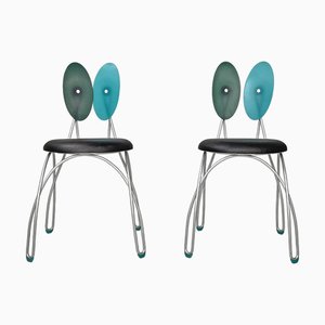 Set of Italian Jessica Chairs by Durbino & Lomazzi for Zerodesign, 1990s
