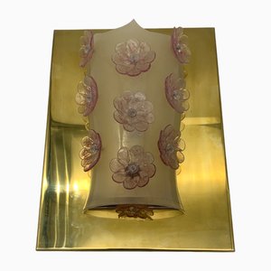 Panel Sconce from Seguso, 1960s
