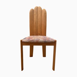 Silla de comedor escandinava de arce atribuida a Poul Hundevad para Vamdrup Stolefabrik, Dinamarca, años 60