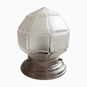 Art Deco Cut Glass Ceiling Lamp