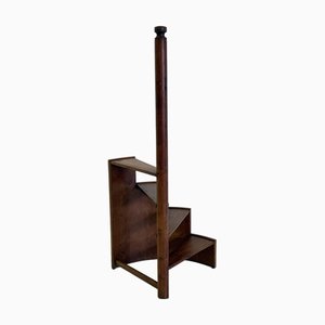 Vintage Teak Library Stairs by Franco Albini