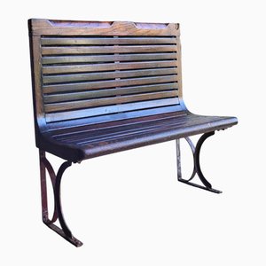 Parisian Metro Bench, 1930s