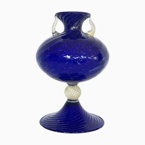 Vase Blue Pulegoso Vase, 1990a