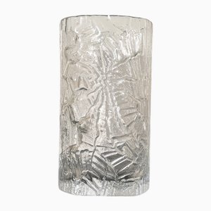 Vase aus Glasstruktur Serie von Martin Freyer für Rosenthal, 1970er