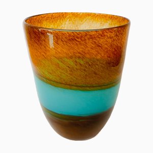 Italian Murano Glass Vase from Ca dei Vetrai, 1980s