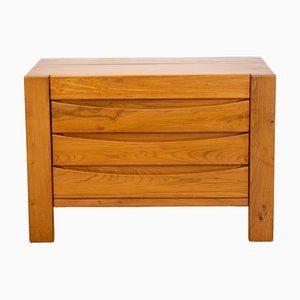 Commode à Tiroirs en Orme de Maison Regain, 1980s