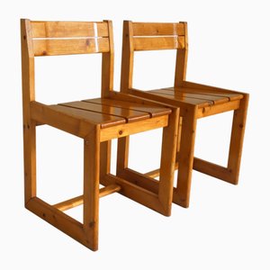 Stühle von André Sornay, 1970er, 2er Set
