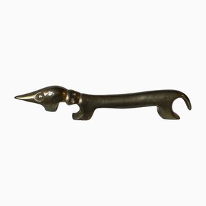 Vintage Bottle Opener in Brass from Bosse, 1950s
