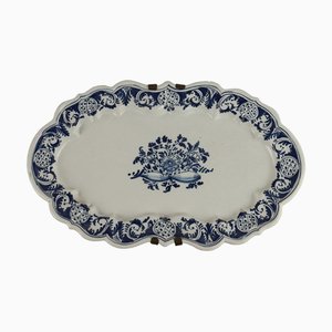 Oval Majolica Tray