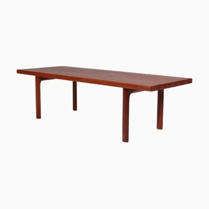Table Basse Vintage en Teck par Illum Wikkelsø, 1960s