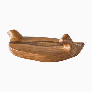 Faux Bois Ceramic Centerpiece from Grandjean-Jourdan, Vallauris, 1960s