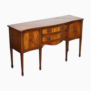 Enfilade Vintage Édouardienne en Bois Dur par Jaycee Furniture