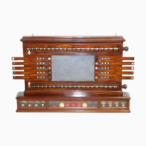 Tableau de Score de Billard Snooker en Chêne par J. Ashcroft & Co., Liverpool