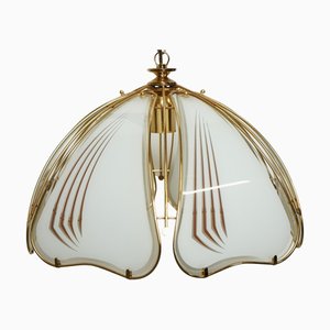 Art Deco Italian Chandelier Lamp