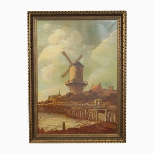 After Jacob Van Ruisdael, The Mill Wijk-Bij-Duurstede, 1628-1682, Oil Painting