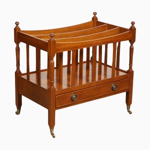 Porte-Revues Canterbury Vintage en Bois d'If