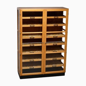 Schrank aus Glas und Holz, Deutschland, 1960er