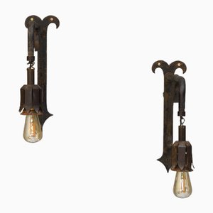Wall Lights, 1950s, Set of 2