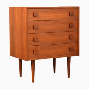 Commode à Tiroirs Mid-Century en Teck, Danemark, 1960s