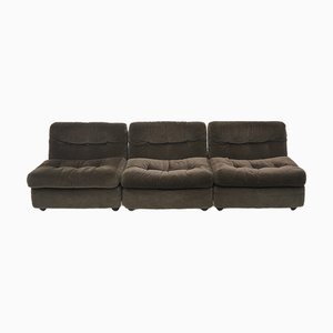Amanta Three-Seater Modular Sofa by Mario Bellini for C&B Italia, 1960s, Set of 3