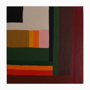 Bodasca, Geometrische Komposition N1, 2025, Acryl auf Leinwand
