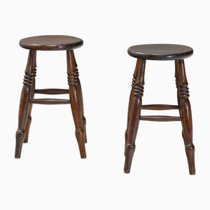 Stools, 1880s, Set of 2