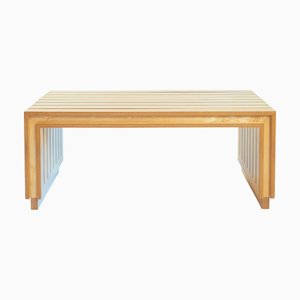 Ruudjan Chef Slat Bench Table by Ruud Jan Kokke, the Netherlands, 2000s