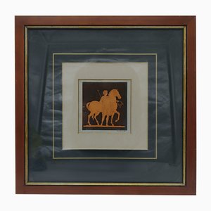 Jean-Baptiste-Claude-Richard De Saint-Non, Castore, 1781, Radierung, gerahmt