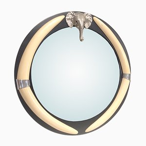 Vintage Elephant Mirror by Chapman