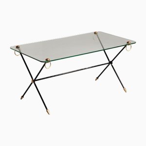 Coffee Table attributed to Jacques Adnet, 1960s