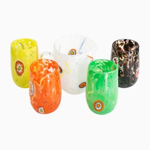 Italian Cocktail Glasses by Mariana Iskra for Ribes Studio, Set of 5