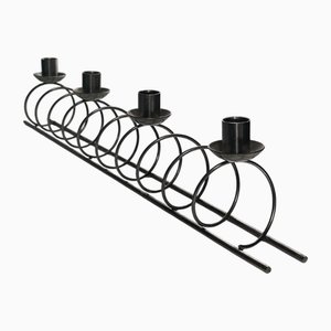 Large Postmodern Spiral Candleholder, 1980s