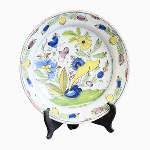 French Decorative Plate, 1860s