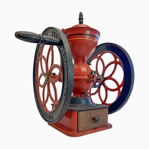 Large Cast Iron Coffee Grinder from Philadelphia Enterprise, 1898