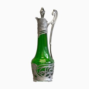 Glass Claret Jug, 1900s