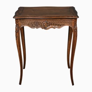 Tavolo in stile Luigi XV in faggio