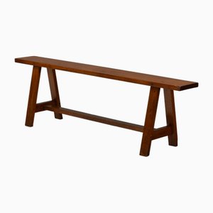 Banc Mid-Century en Teck, 1960s