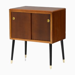 Armoire à Disques Mid-Century, 1970s