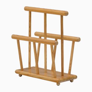 Pine Magazine Rack, 1970s