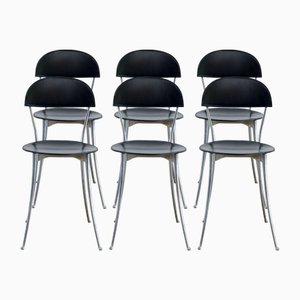 Sillas Tonietta de Enzo Mari para Zanotta, años 90. Juego de 6