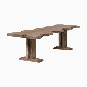 Large French Rustic Jeweller's Dining Table, France, Early 20th Century
