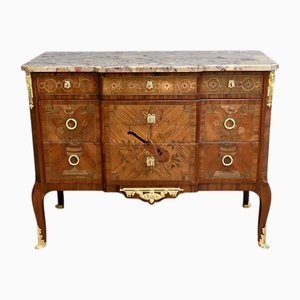Louis XVI Sauteuse Chest of Drawers
