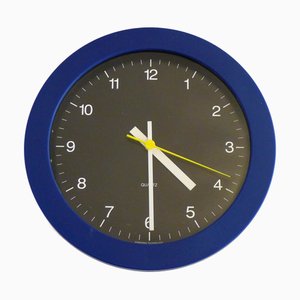 Postmodern Wall Clock from Junghans, 1980s