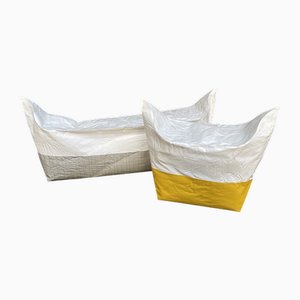 Tabouret Tailored par Raw Edge pour Cappellini, 2010, Set de 2