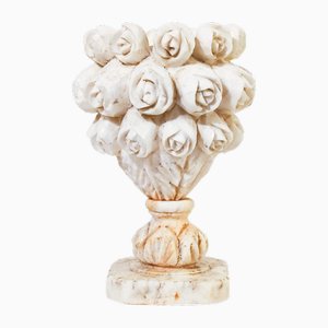 Klassische Alabaster Tischlampe, Spanien, 1950er