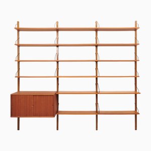 Libreria vintage in teak di Poul Cadovius per Cado