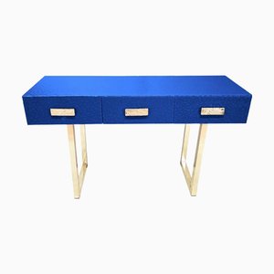 Spektakulärer blauer Konsolentisch aus Muranoglas von JustFurnituress Designer