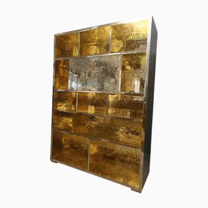 Mueble bar de cocina de latón de JustFurnituress Designer