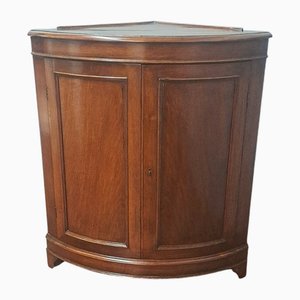 Walnut Corner Sideboard, 1800s