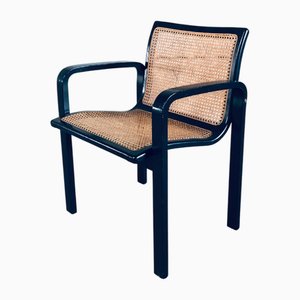 Italian Design Bentwood & Webbing Armchair, 1970s